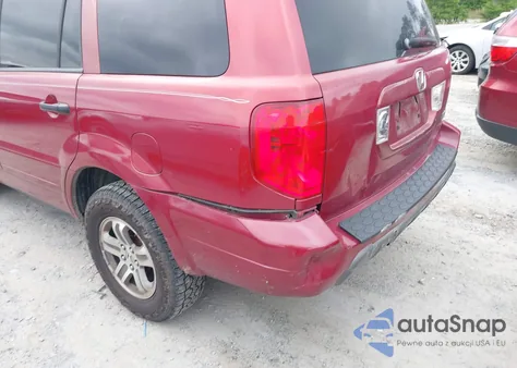 2005 Honda Pilot Ex from USA, damaged, VIN 2HKYF18485H524294